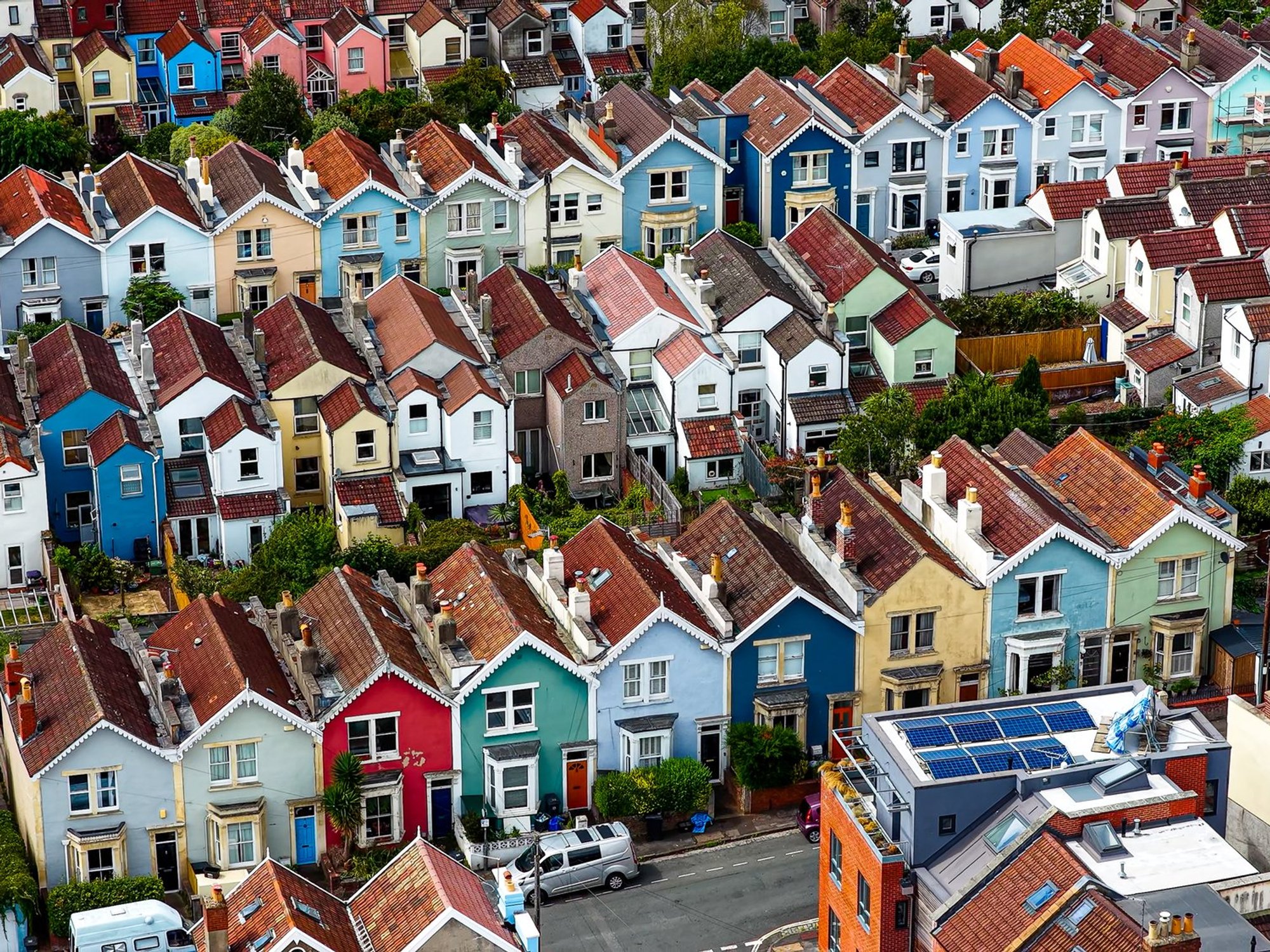 ROW OF HOUSES
