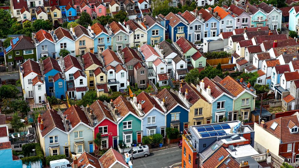 ROW OF HOUSES