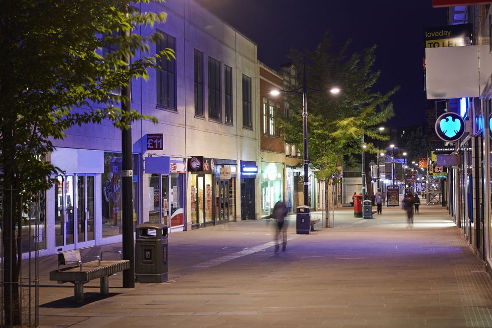 Row of shops