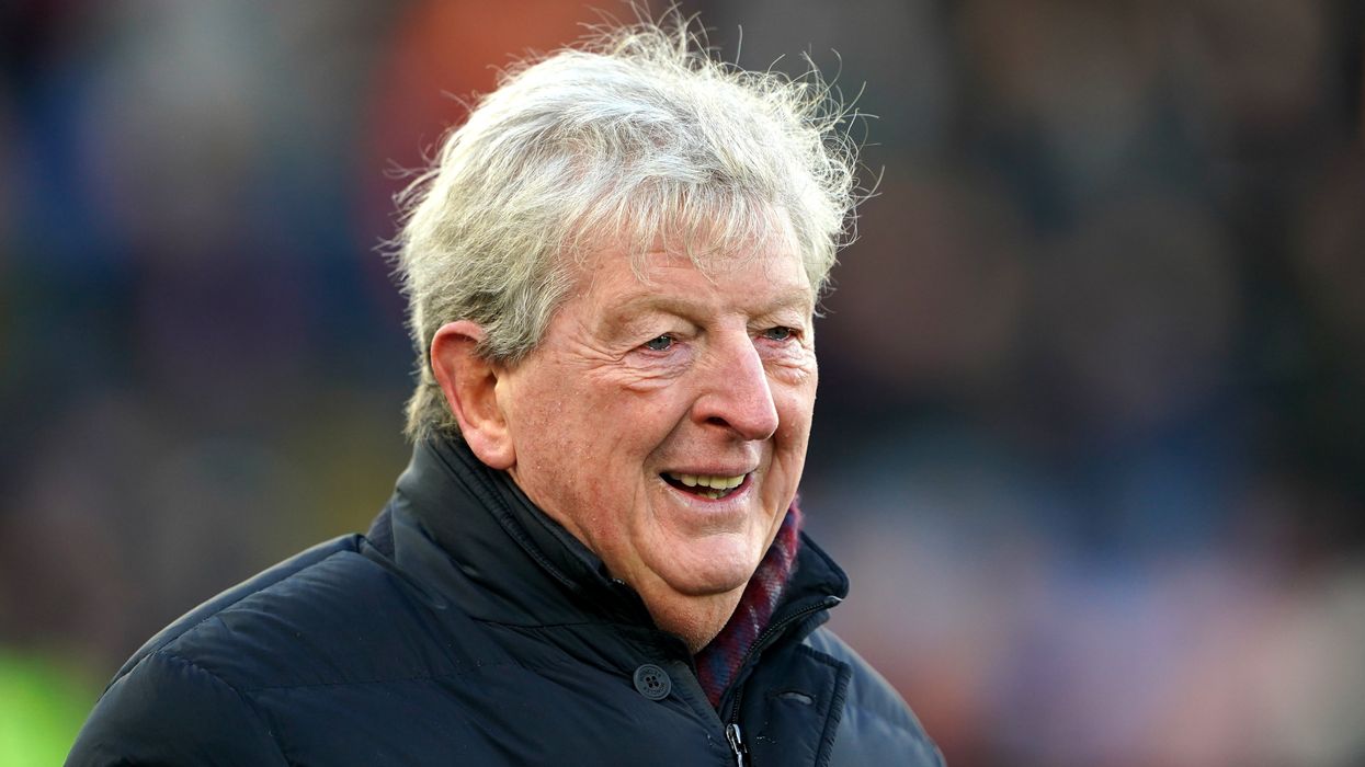 Roy Hodgson o the pitch