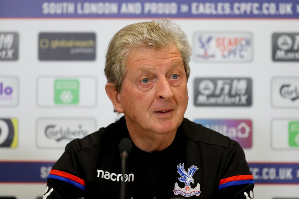 Roy Hodgson was scheduled to face the media in the afternoon