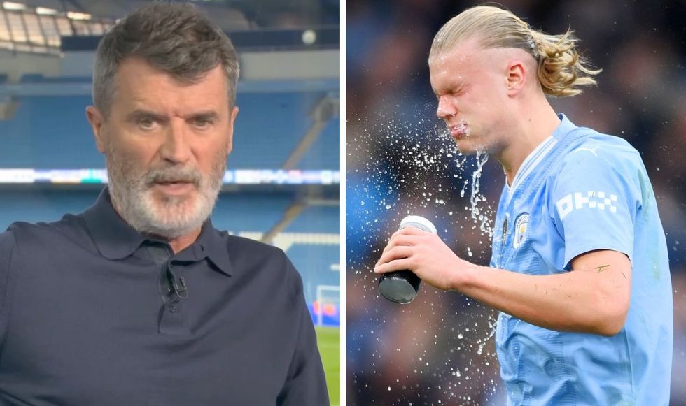Roy Keane and Erling Haaland