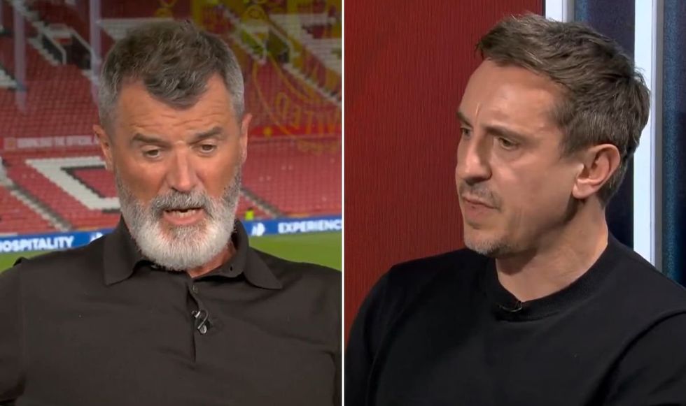 Roy Keane and Gary Neville could not agree on Michael Carrick as Man Utd manager