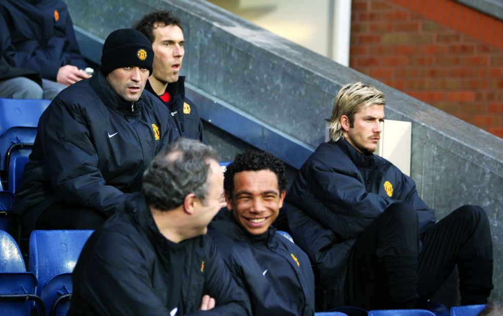 Roy Keane David Beckham