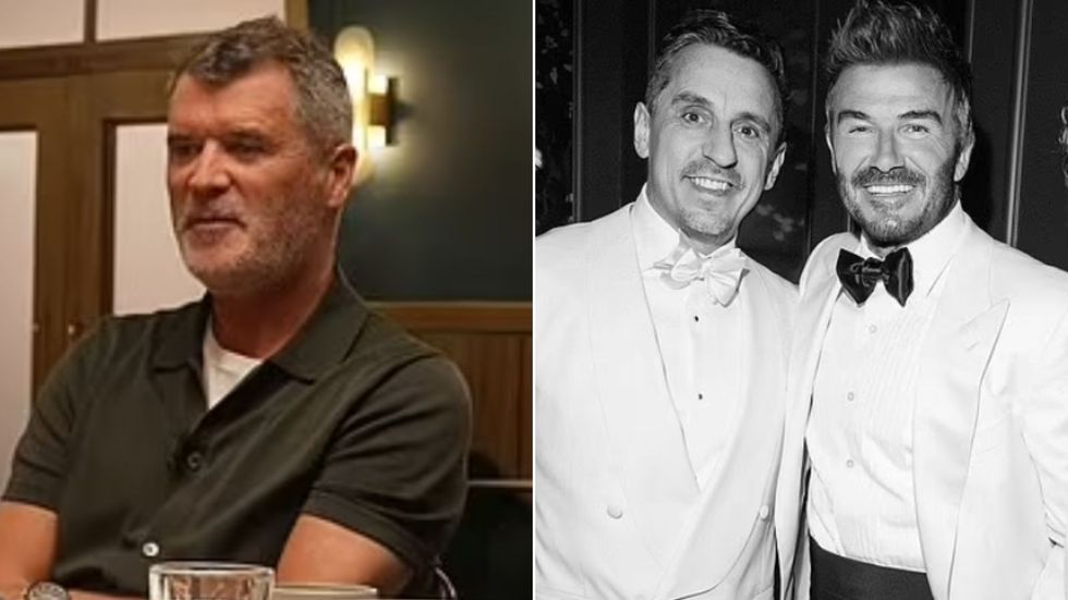 Roy Keane David Beckham