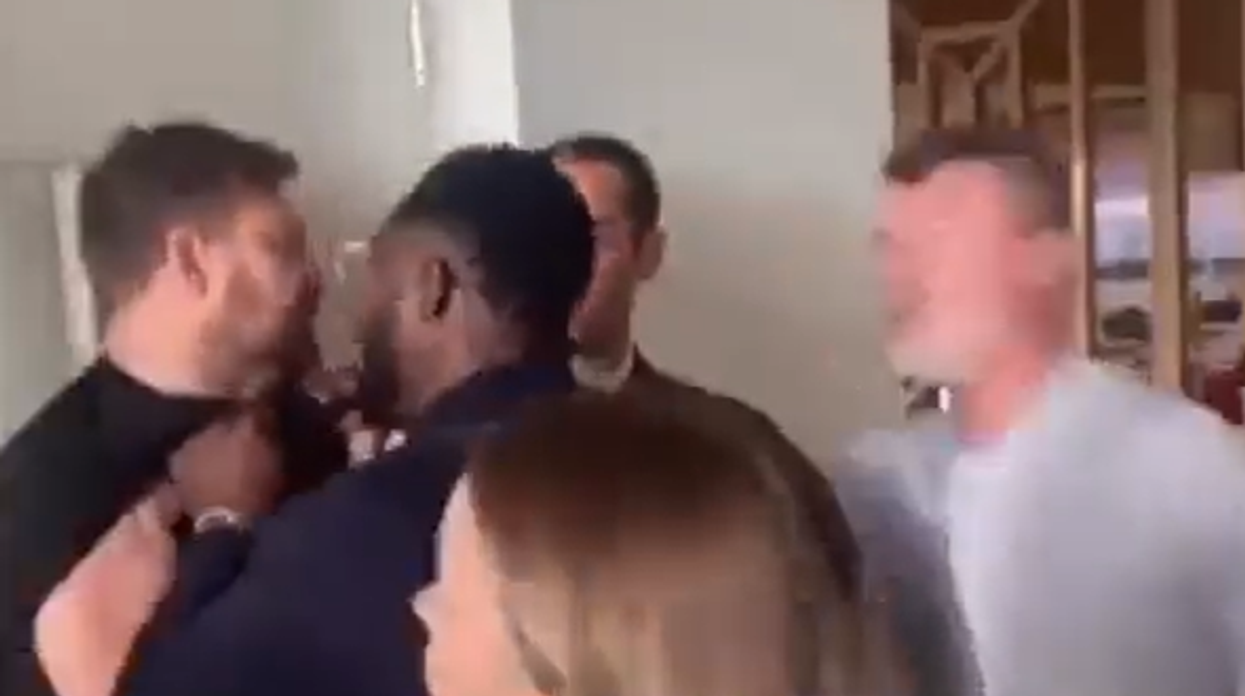 Roy Keane headbutt Arsenal Man Utd