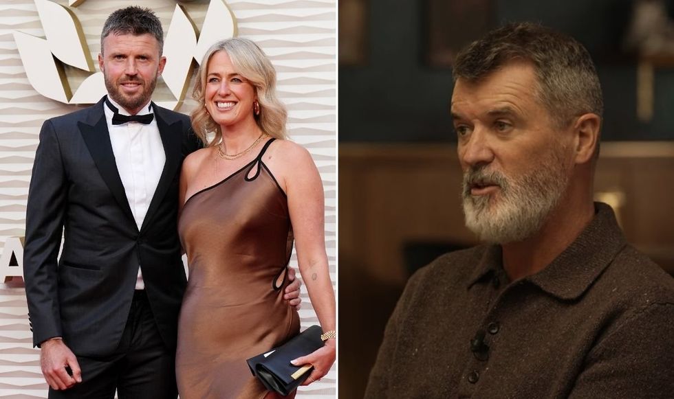Roy Keane made a brutal barb aimed at Michael Carrick's wife Lisa