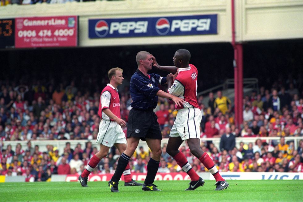 Roy Keane Patrick Vieira