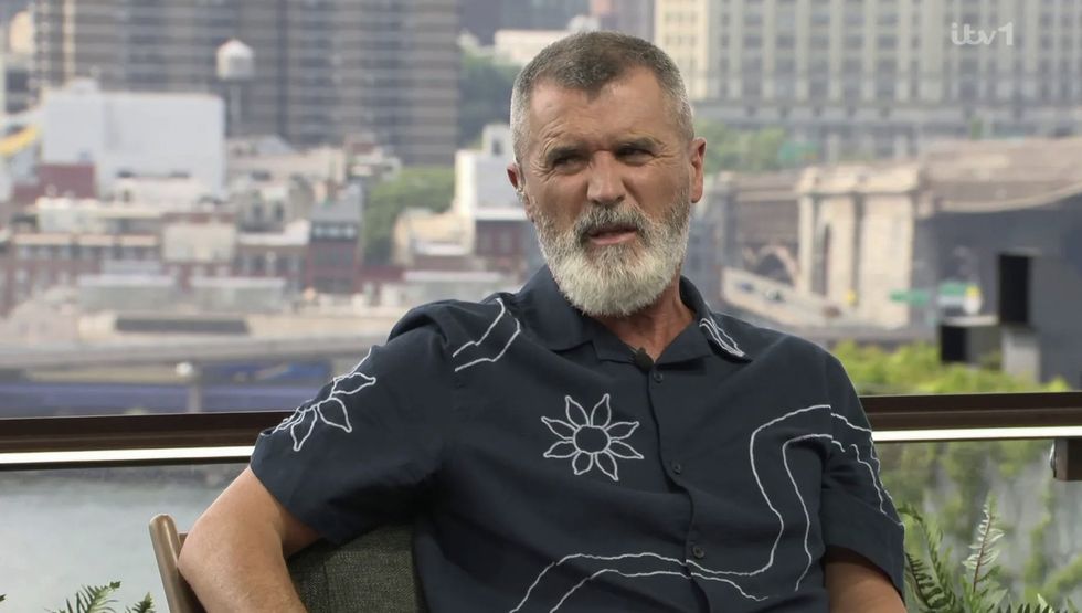 Roy Keane's casual look caused a stir on social media