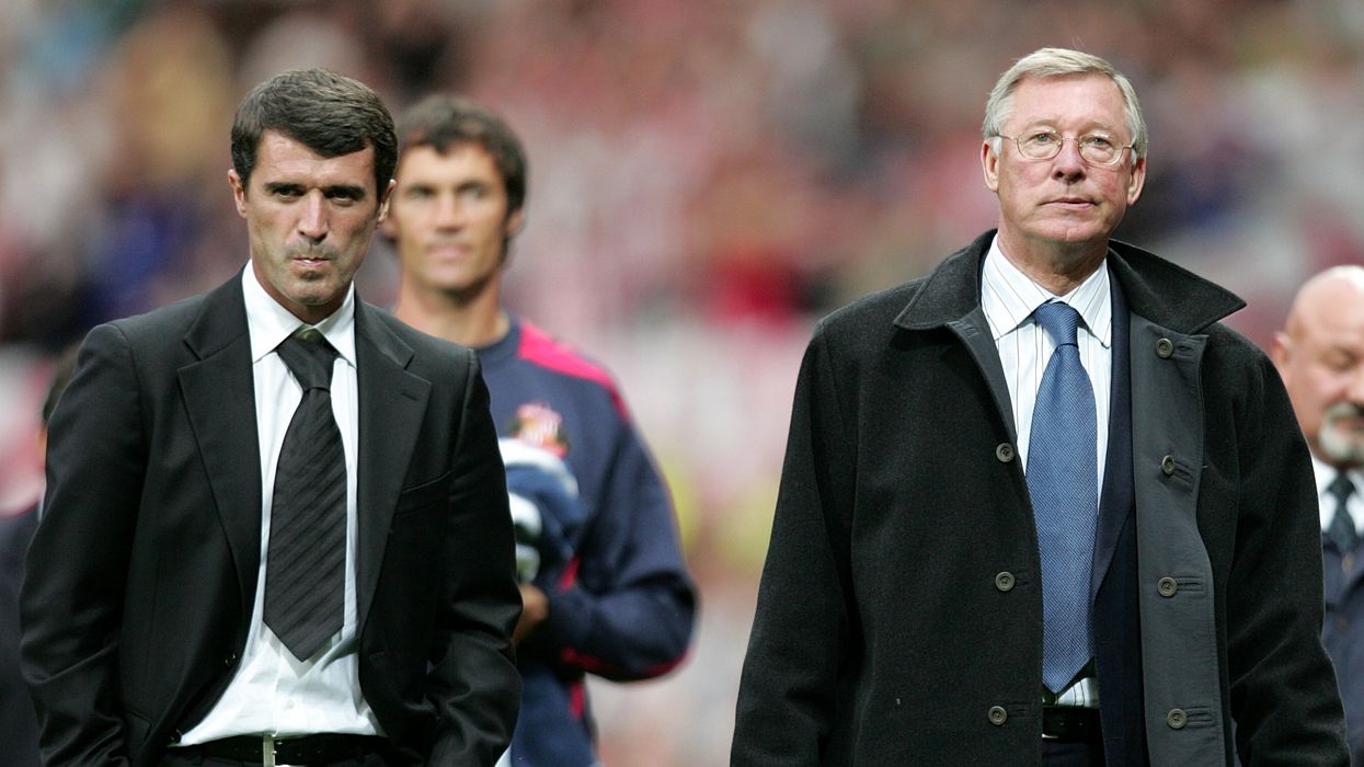 Roy Keane Sir Alex Ferguson Man Utd