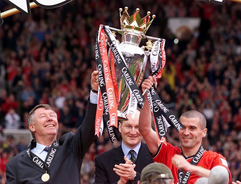 Roy Keane Sir Alex Ferguson Man Utd