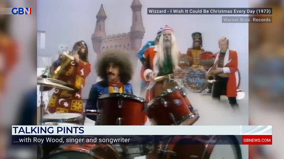 Roy Wood and the band Wizzard