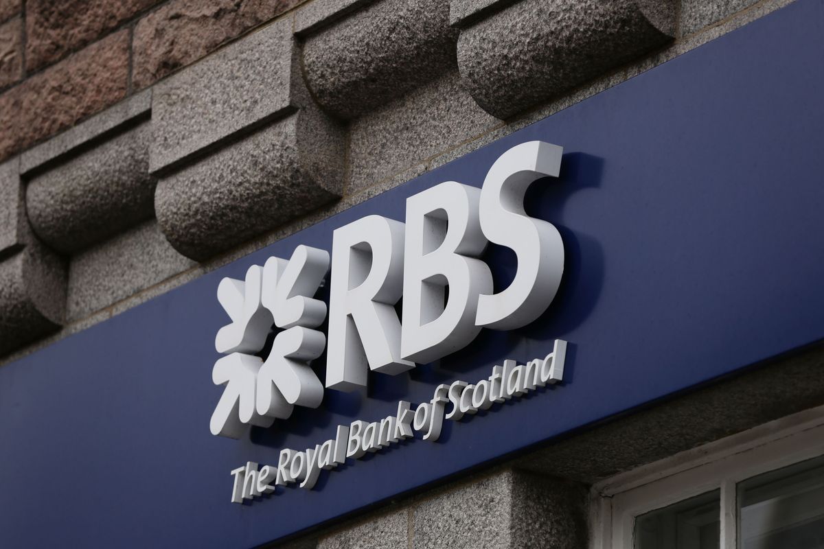 Royal Bank of Scotland logo in pictures