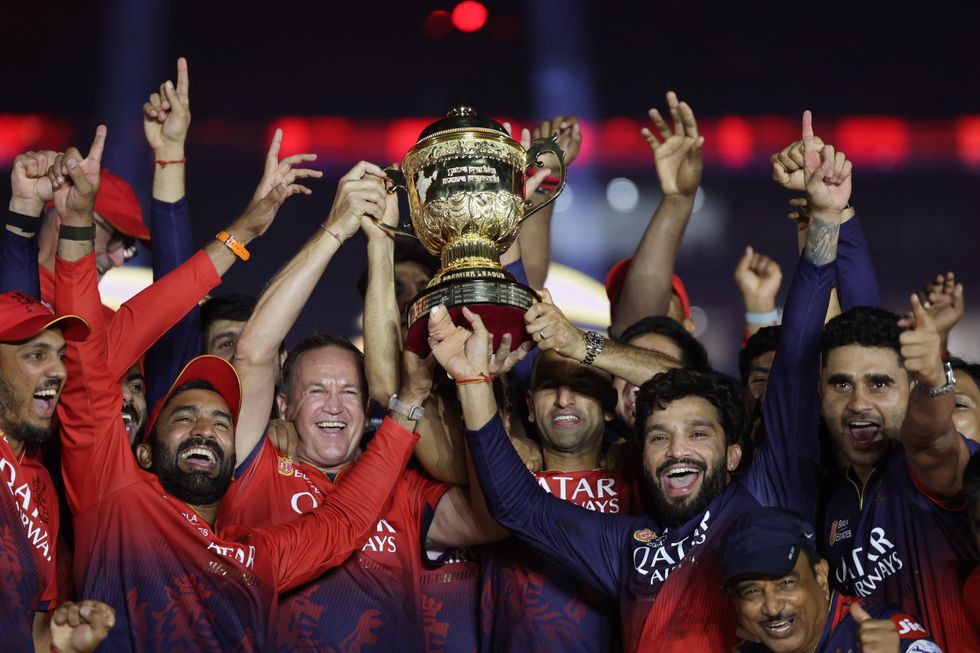 Royal Challengers Bengaluru were celebrating their first-ever Indian Premier League victory