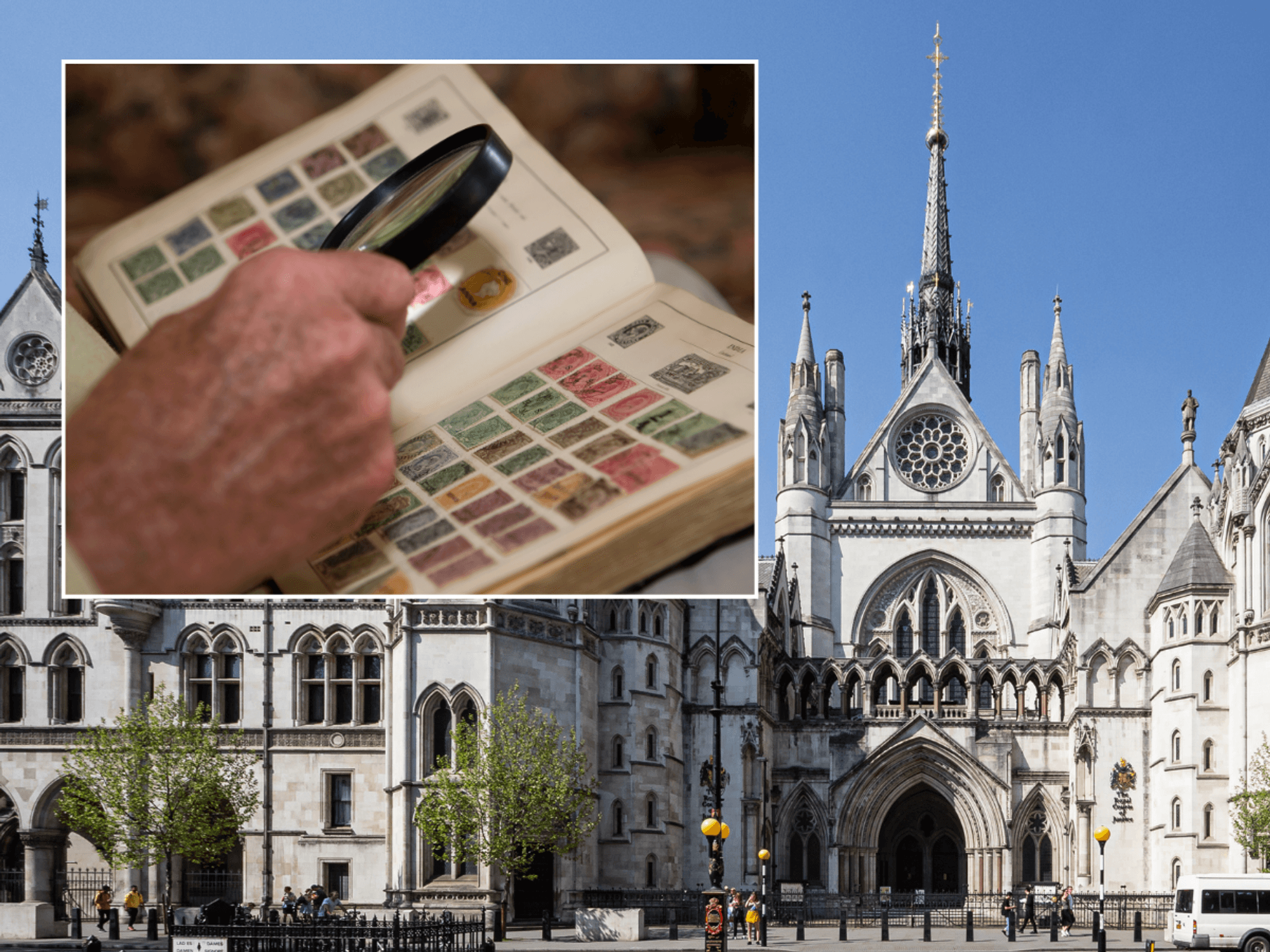 Royal Courts of Justice/Stamp colletcion