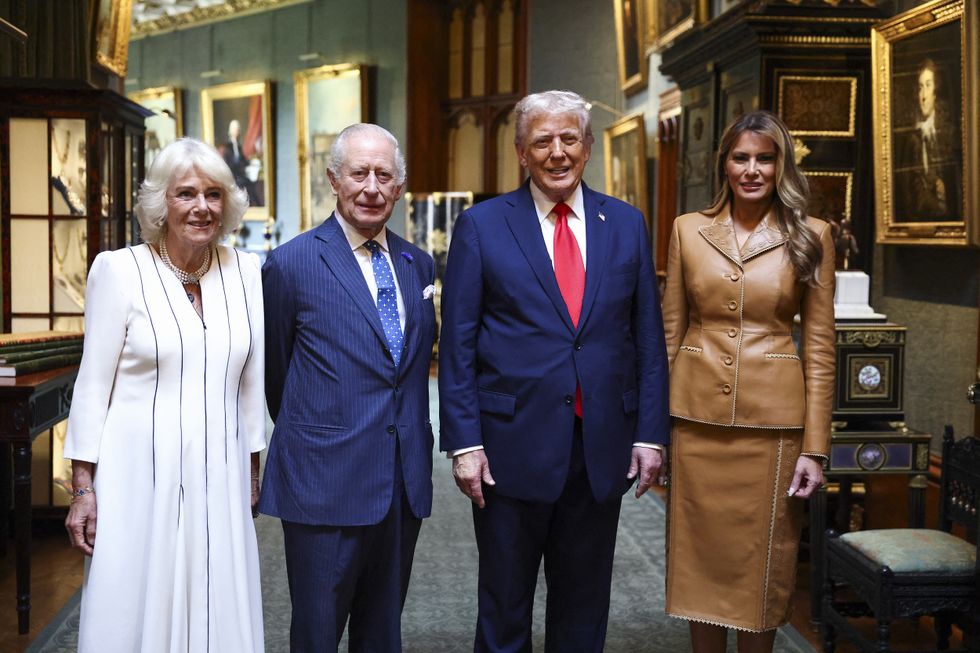 Royal Family and the Trumps