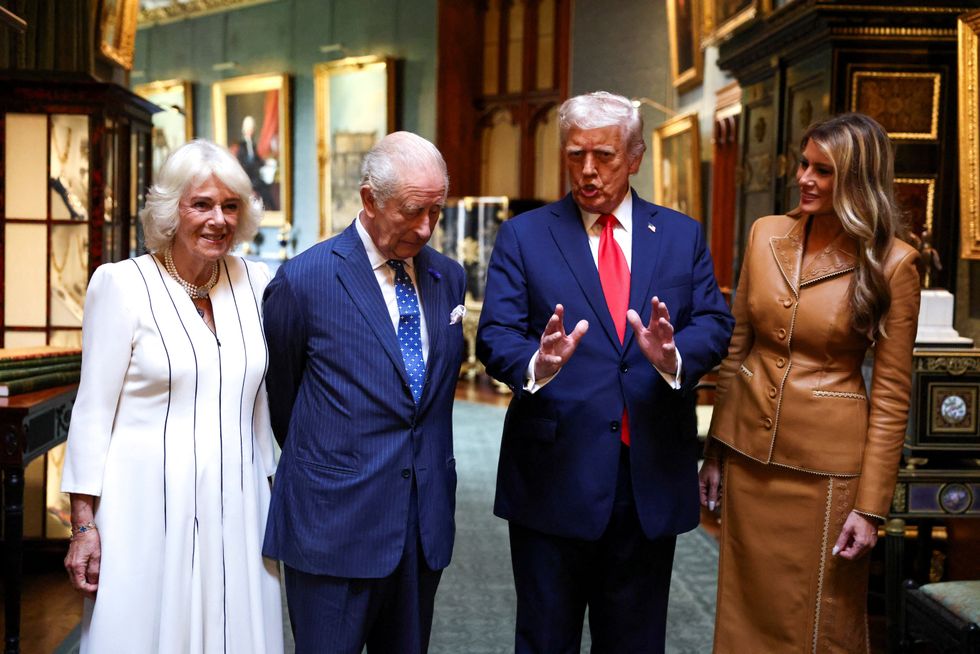 Royal Family and the Trumps