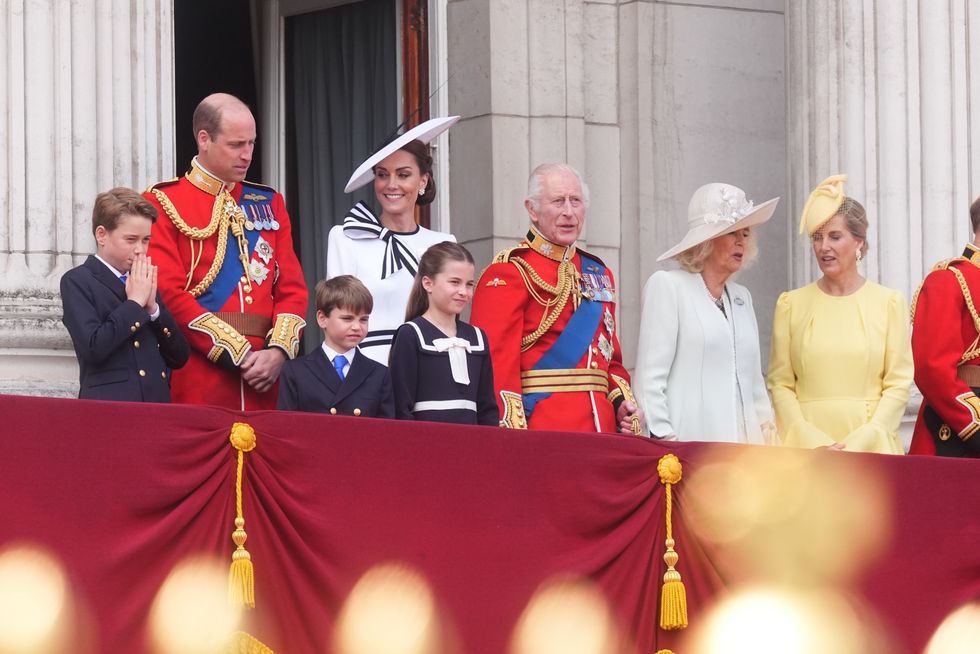 Royal Family at Buckingham Palace