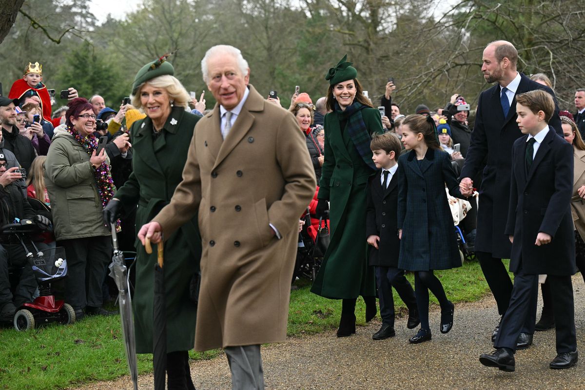 Royal Family at Church