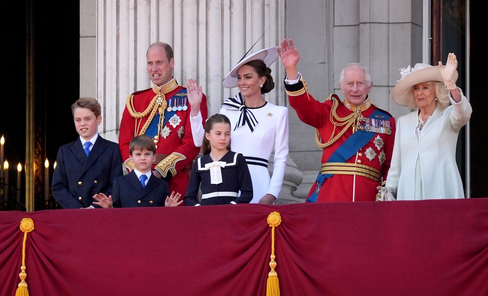 Royal Family at Trooping the Colour