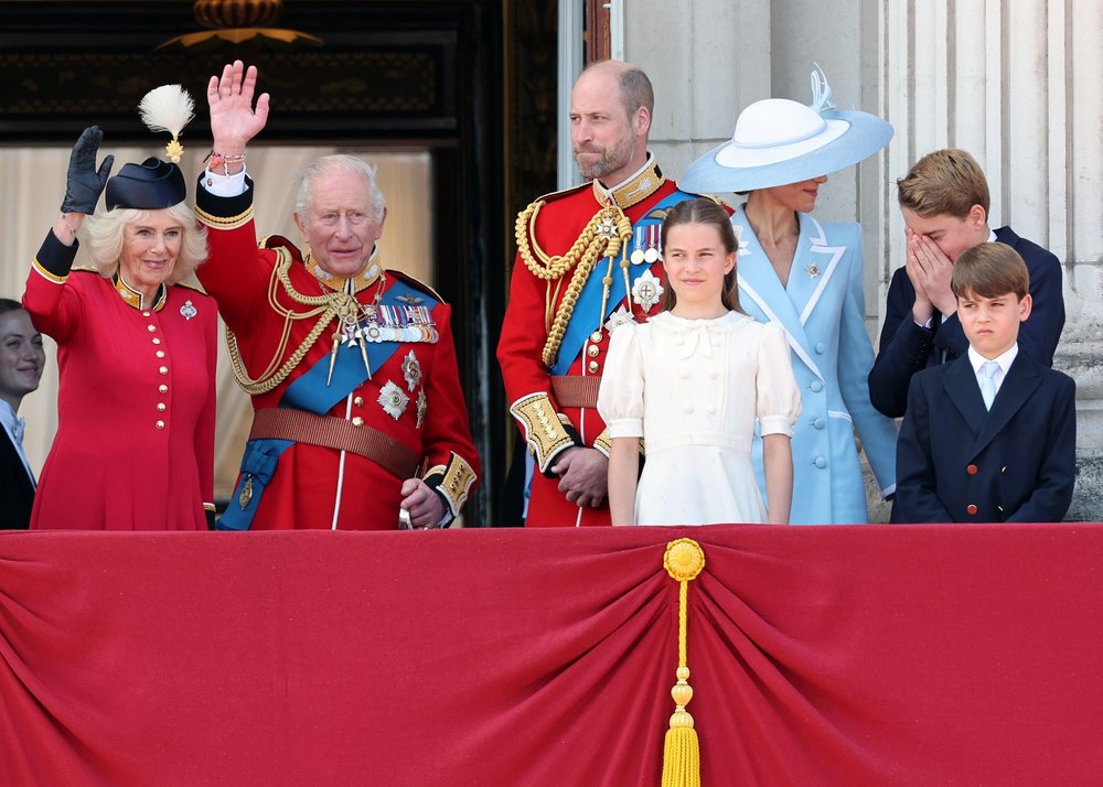 Royal Family Trooping the Colour
