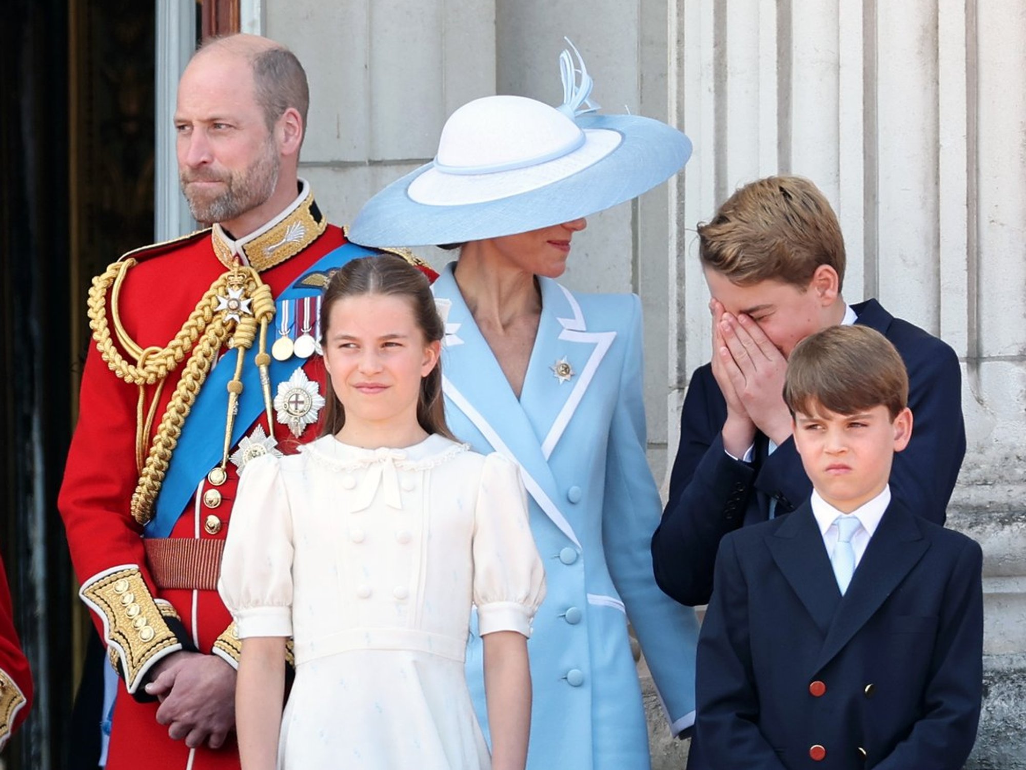 Royal Family Trooping the Colour