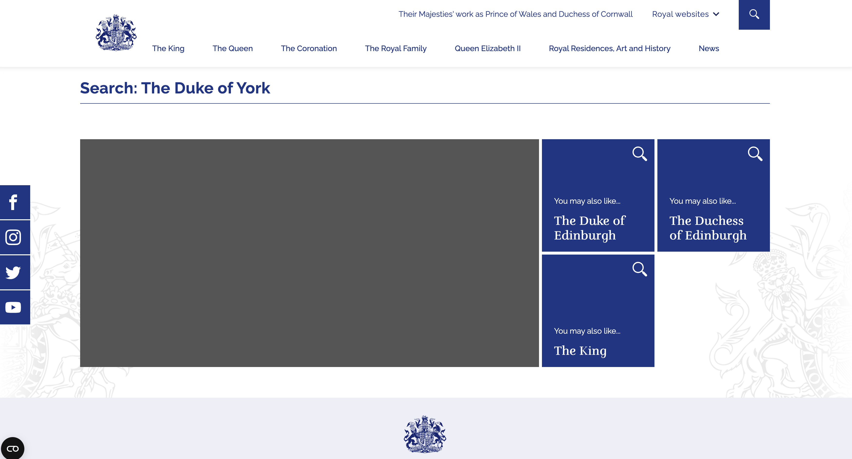 Royal Family website