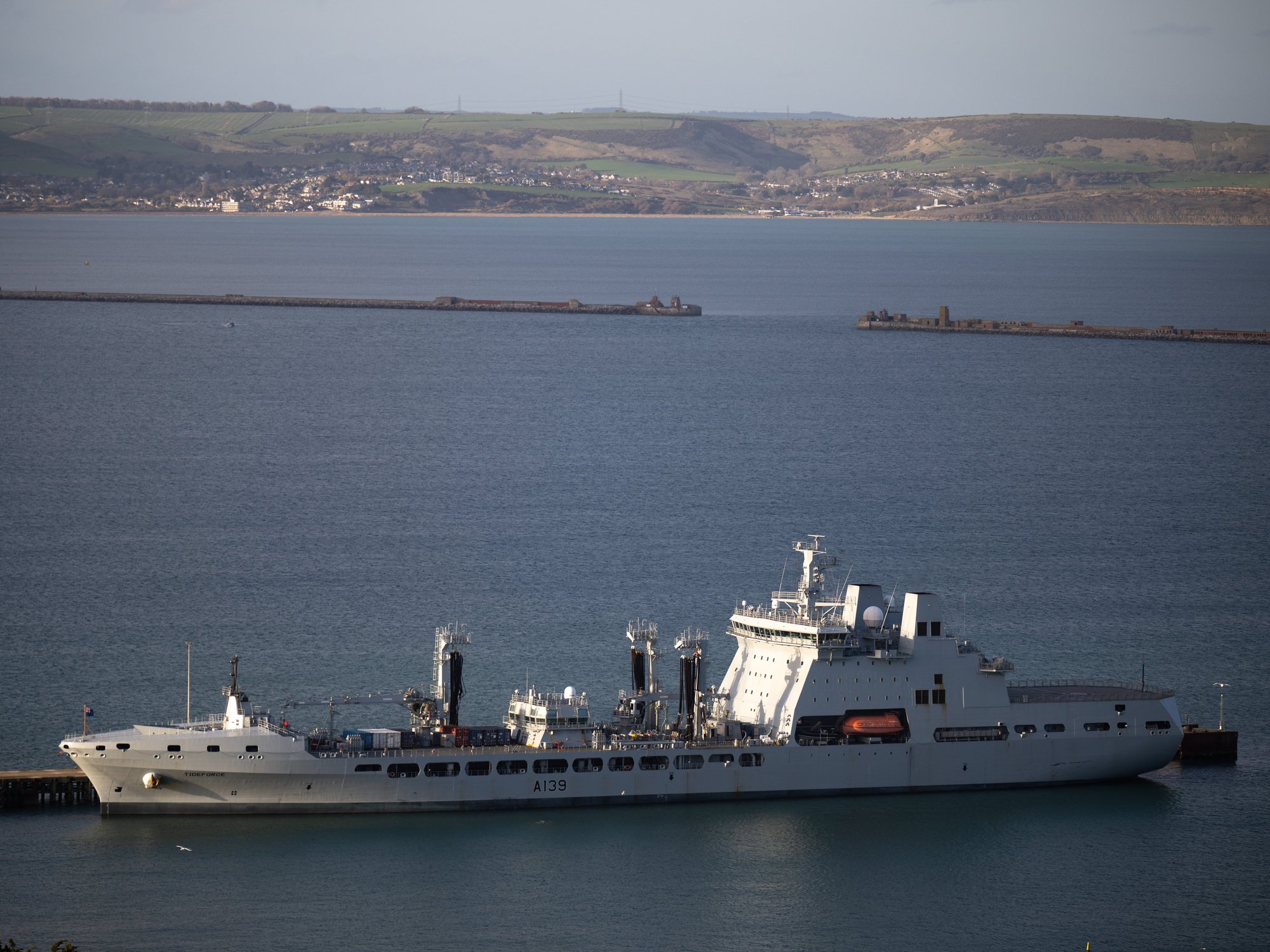 Royal Fleet Auxiliary vessel RFA Tideforce