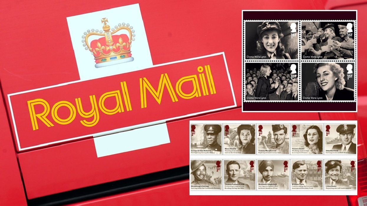 Royal Mail and VE Day 80 stamps
