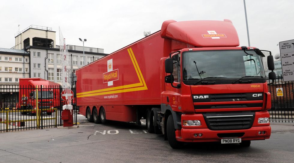 Royal Mail lorry