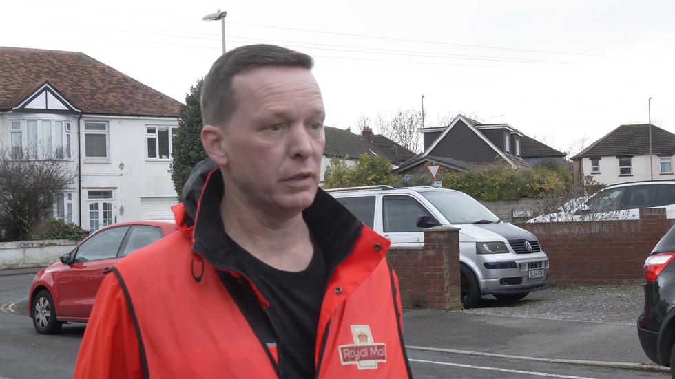 Royal Mail postman Ben Roberts