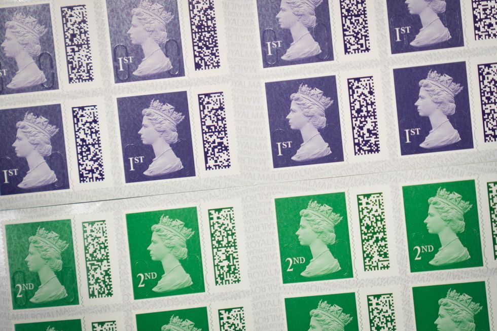 Royal Mail stamps