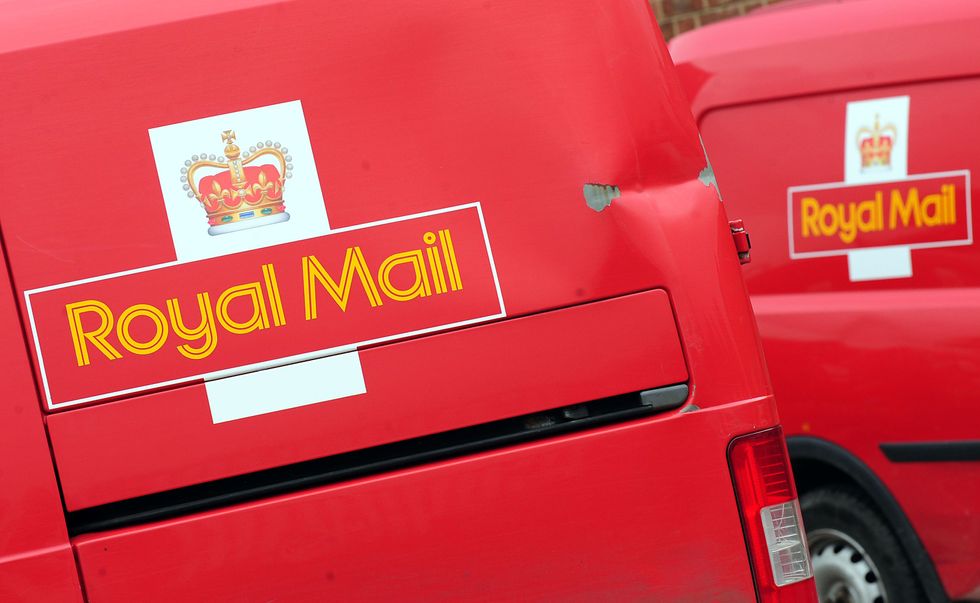 Royal Mail vans