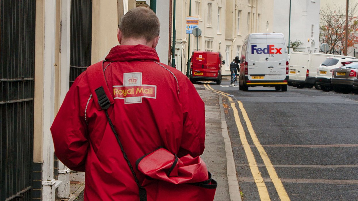 Royal Mail worker