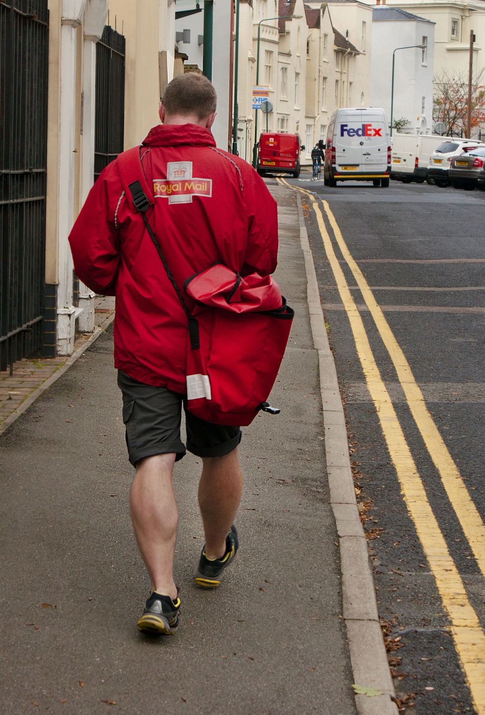 Royal Mail worker