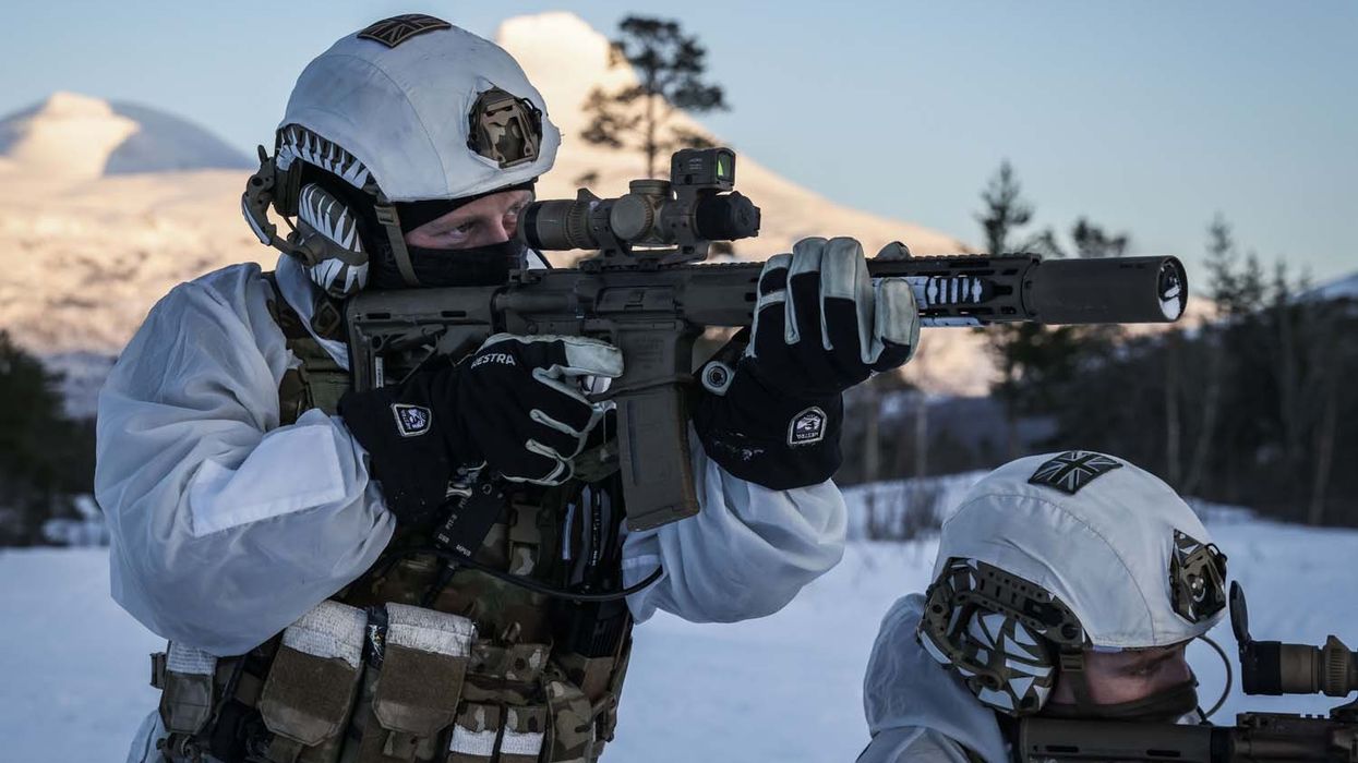 Royal Marines Commandos in the Arctic