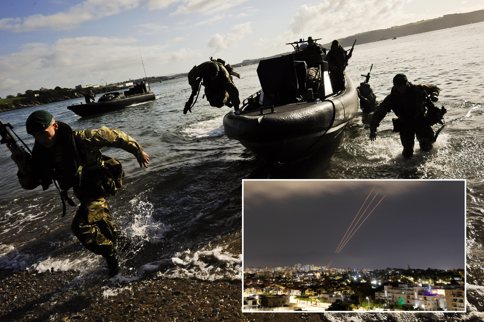 Royal Marines, Iranian air defence system