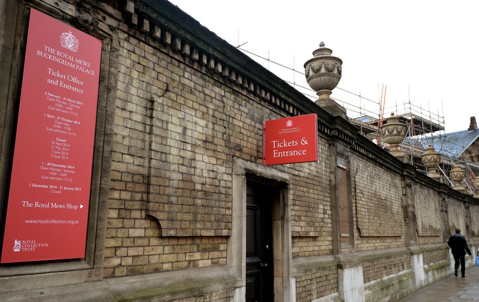 Royal Mews walls
