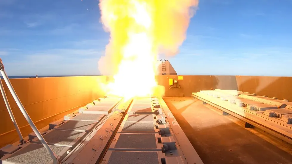 Royal Navy missile