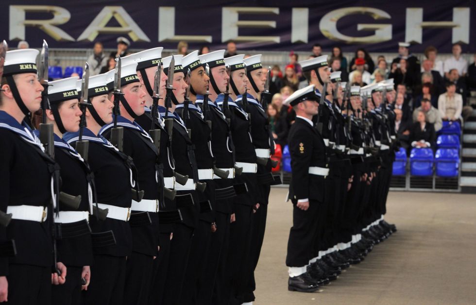 Royal Navy sailors