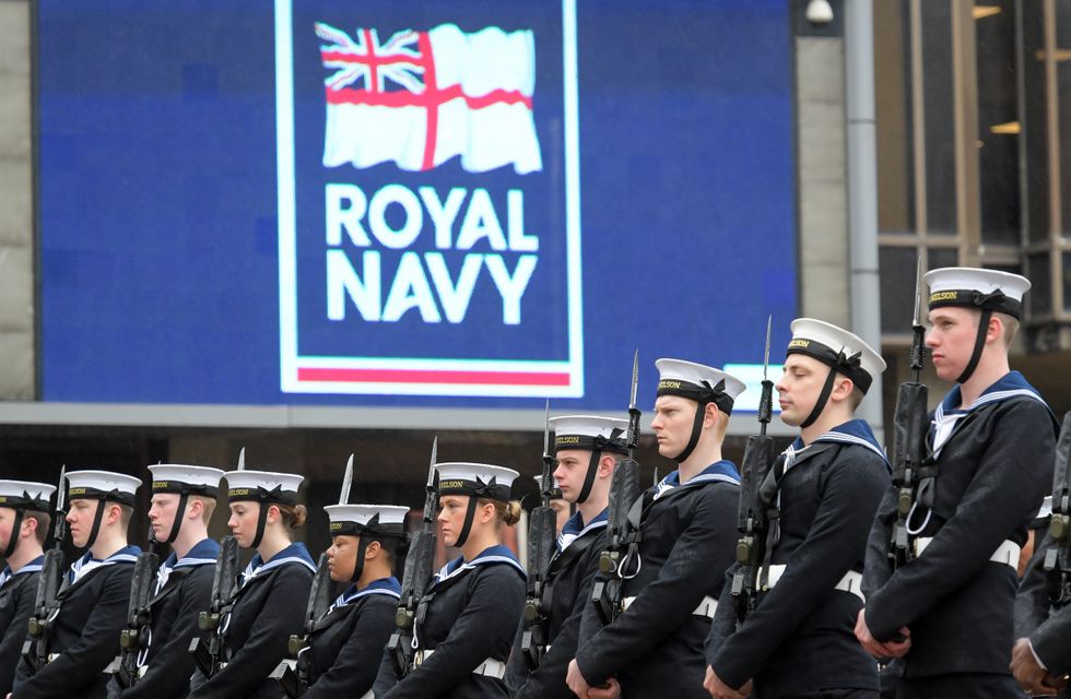 Royal Navy soldiers