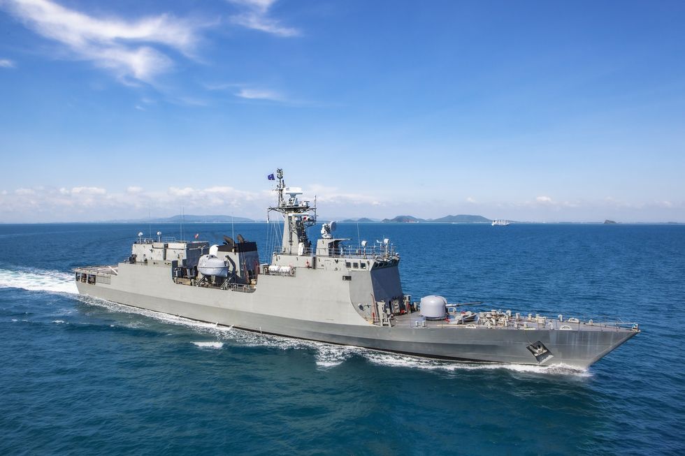 Royal Navy Warship