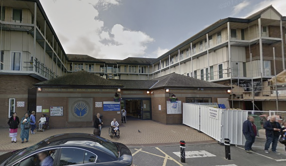 Royal Oldham Hospital in Greater Manchester