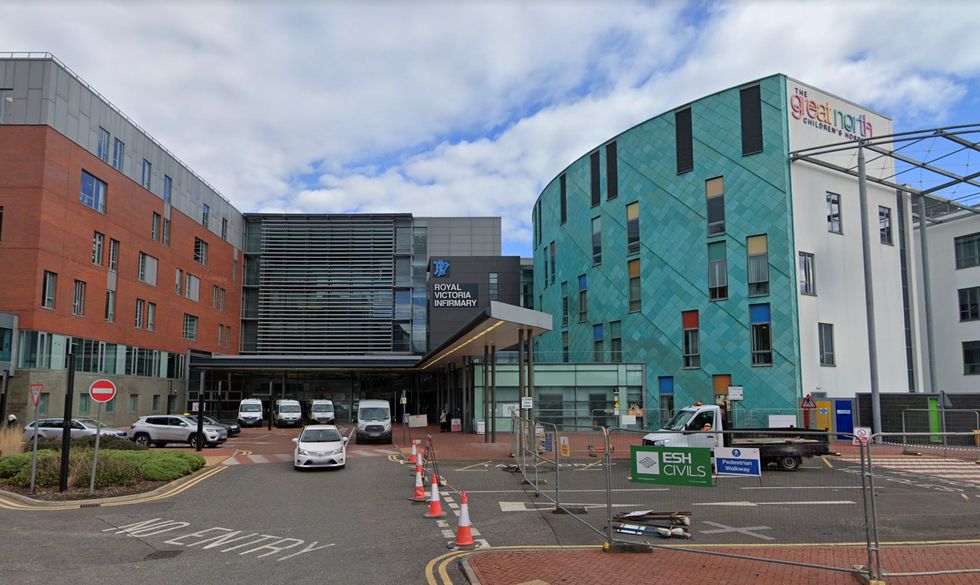 Royal Victoria Infirmary, where those needing care for monkeypox are being treated