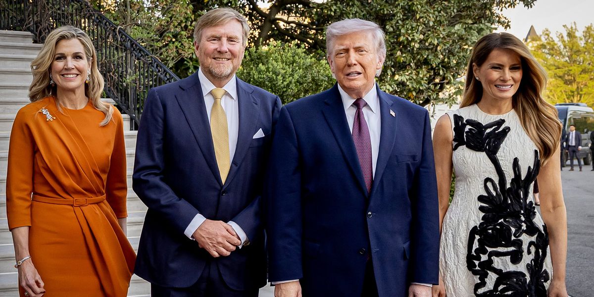 Royals stay overnight in White House after meeting Melania and Donald Trump Royals stay overnight in White House after meeting Melania and Donald Trump
