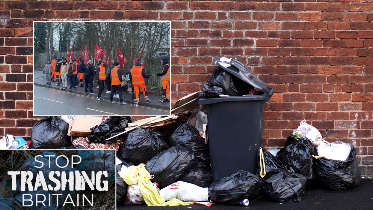 Rubbish/bin strike