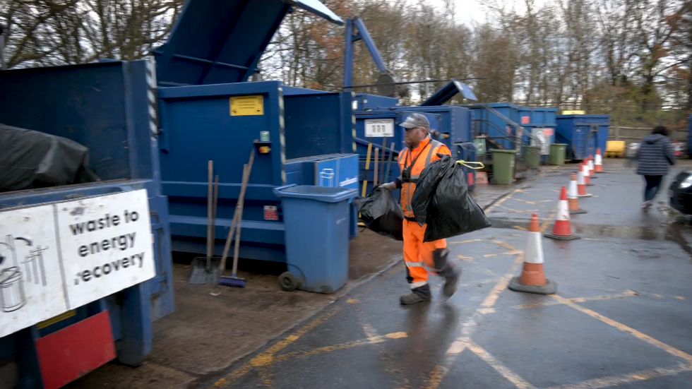 rubbish collection