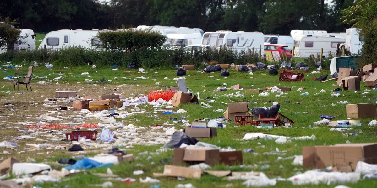 NextImg:Travellers leave massive clean-up operation after descending on Appleby horse fair