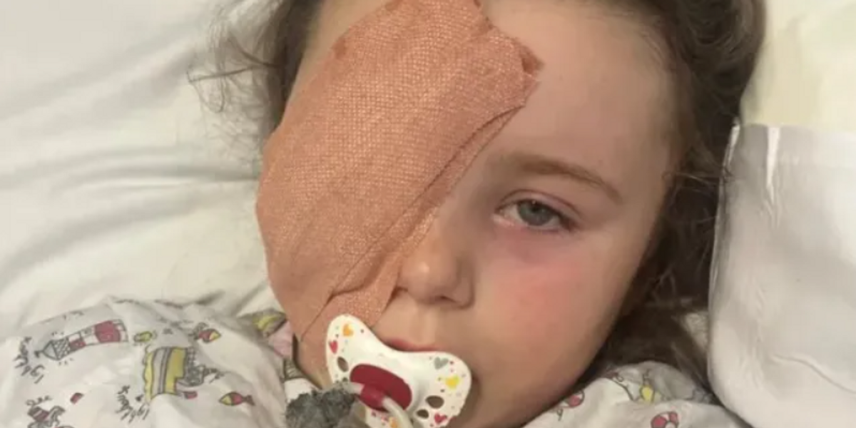 NextImg:Seven-year-old girl loses her eye after 'vape battery acid explodes'