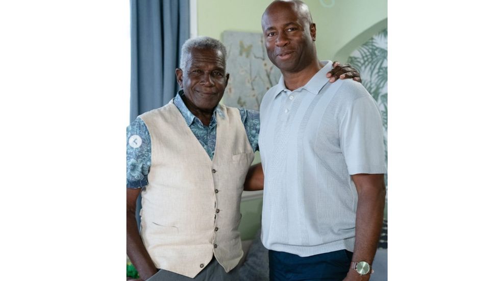 Rudolph Walker and Nicholas Bailey